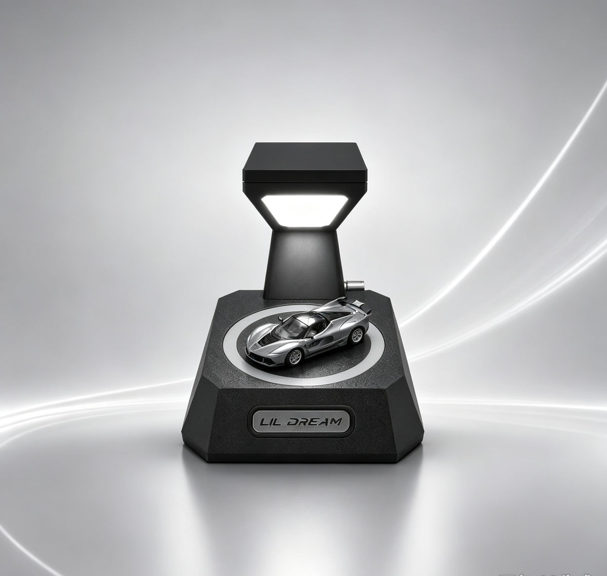 1:64 Scale Car Model Rotating Display Stand