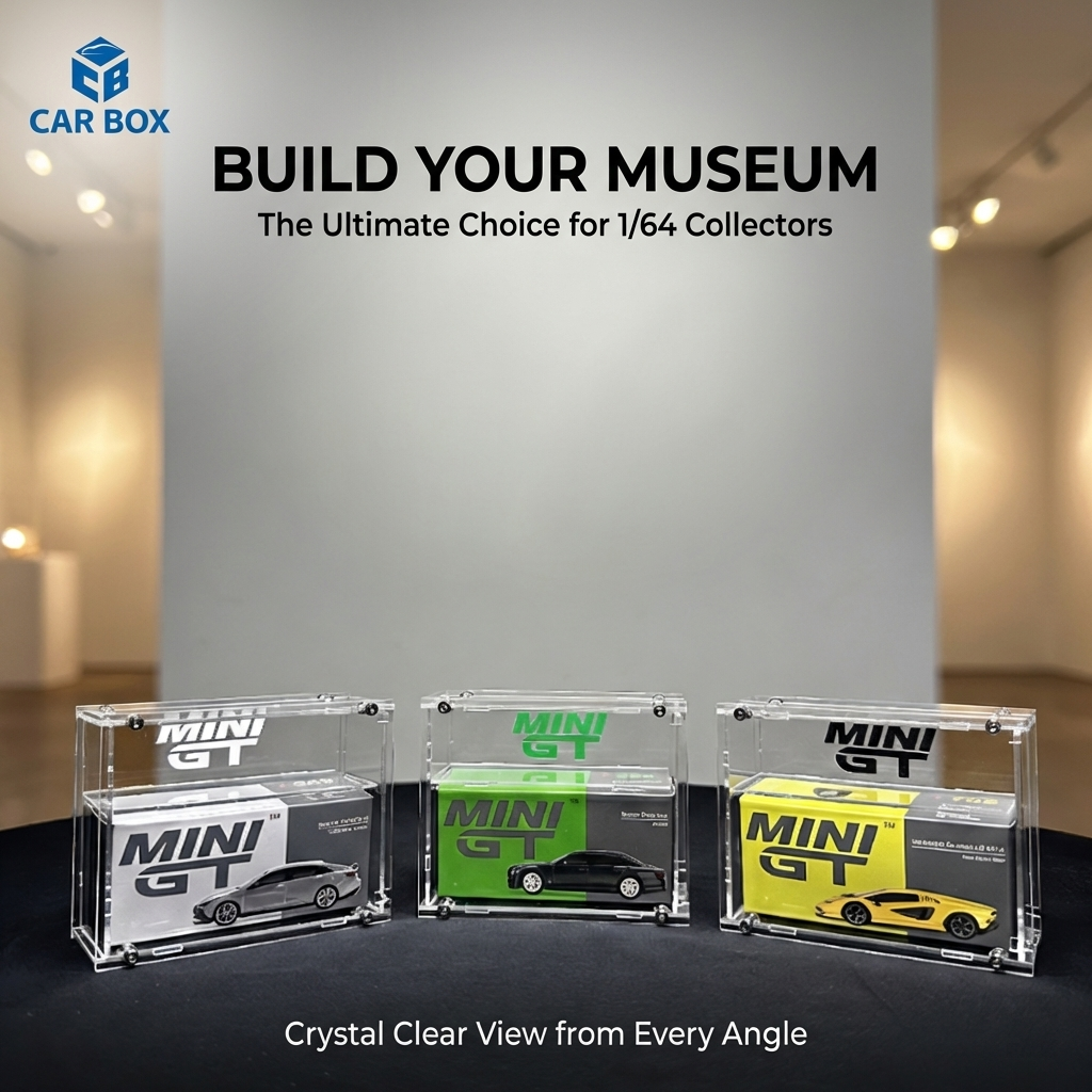 1:64 MINIGT Double-Layer Display Box